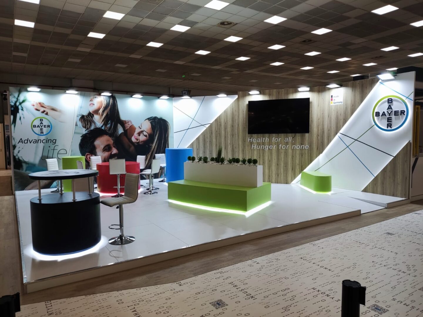 Εκθεσιακό περίπτερο Bayer στη Διεθνή Έκθεση Θεσσαλονίκης 2024