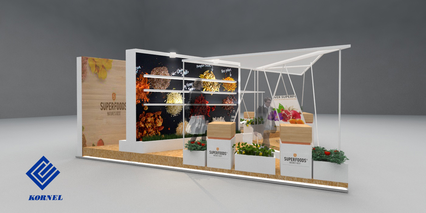 superfoods 3d graphic