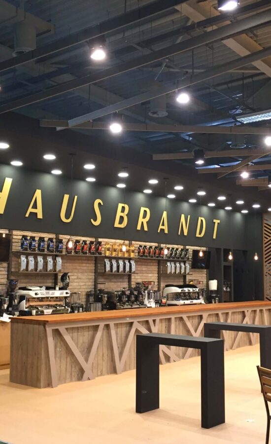 Εκθεσιακό περίπτερο Hausbrandt HORECA – κατασκευή Kornel Expo